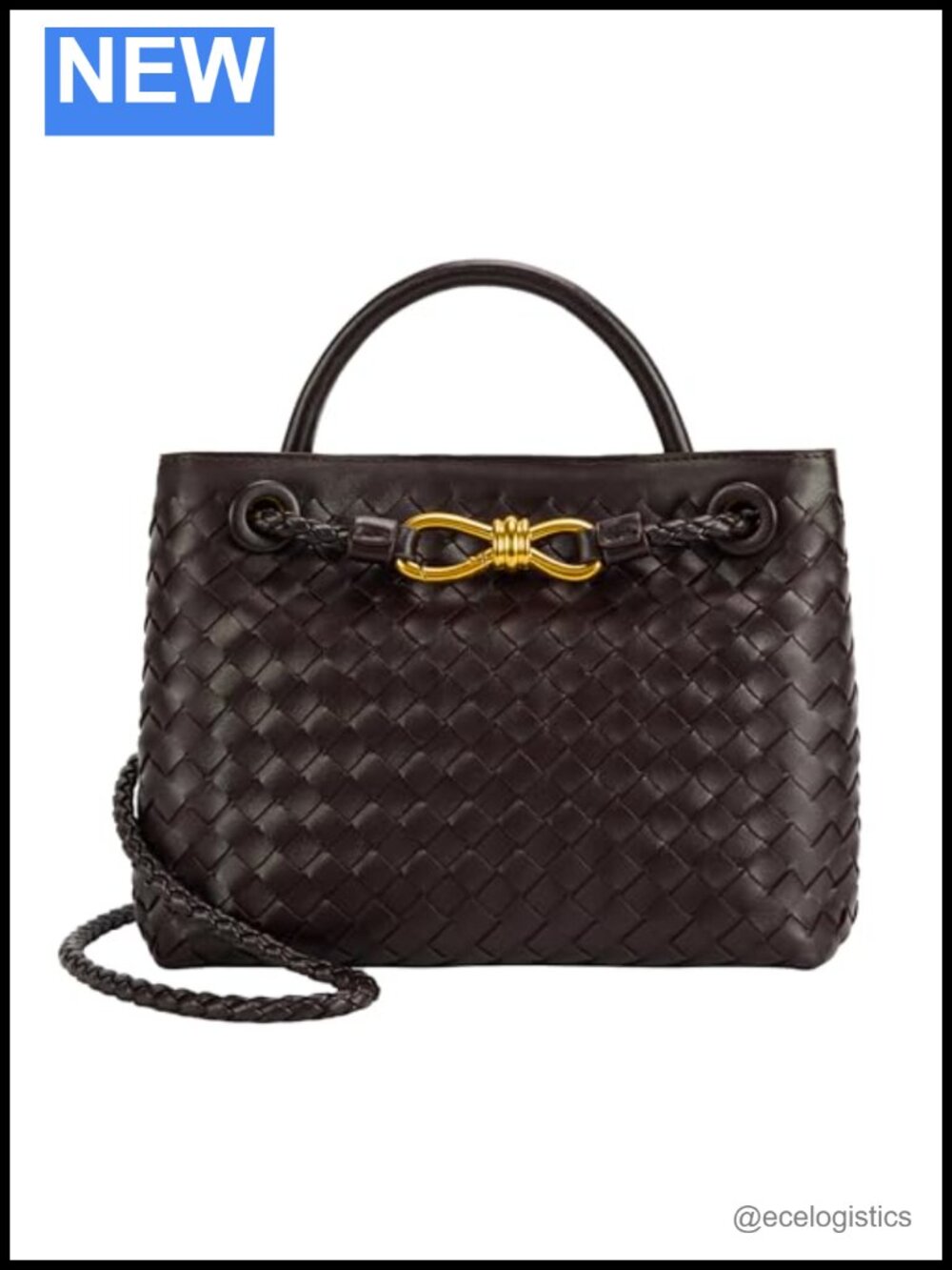 Woven Tote Bag for Women Leather Shoulder Handbag Designer Top Handle Purse
